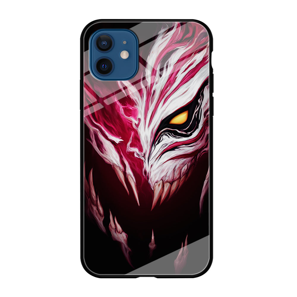 Bleach Hollow Mask Art iPhone 12 Case-Phone Case-Tempered Glass Case-Altracase