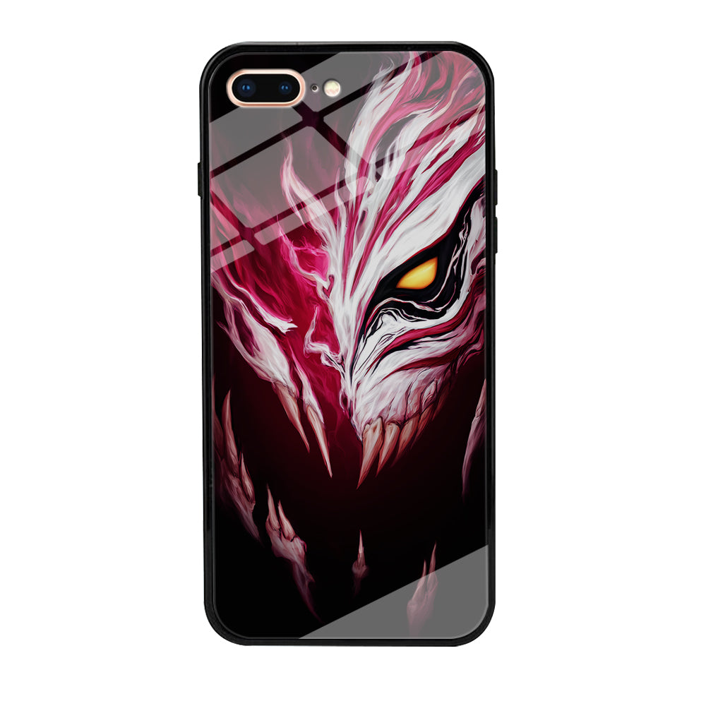 Bleach Hollow Mask Art iPhone 8 Plus Case-Phone Case-Tempered Glass Case-Altracase