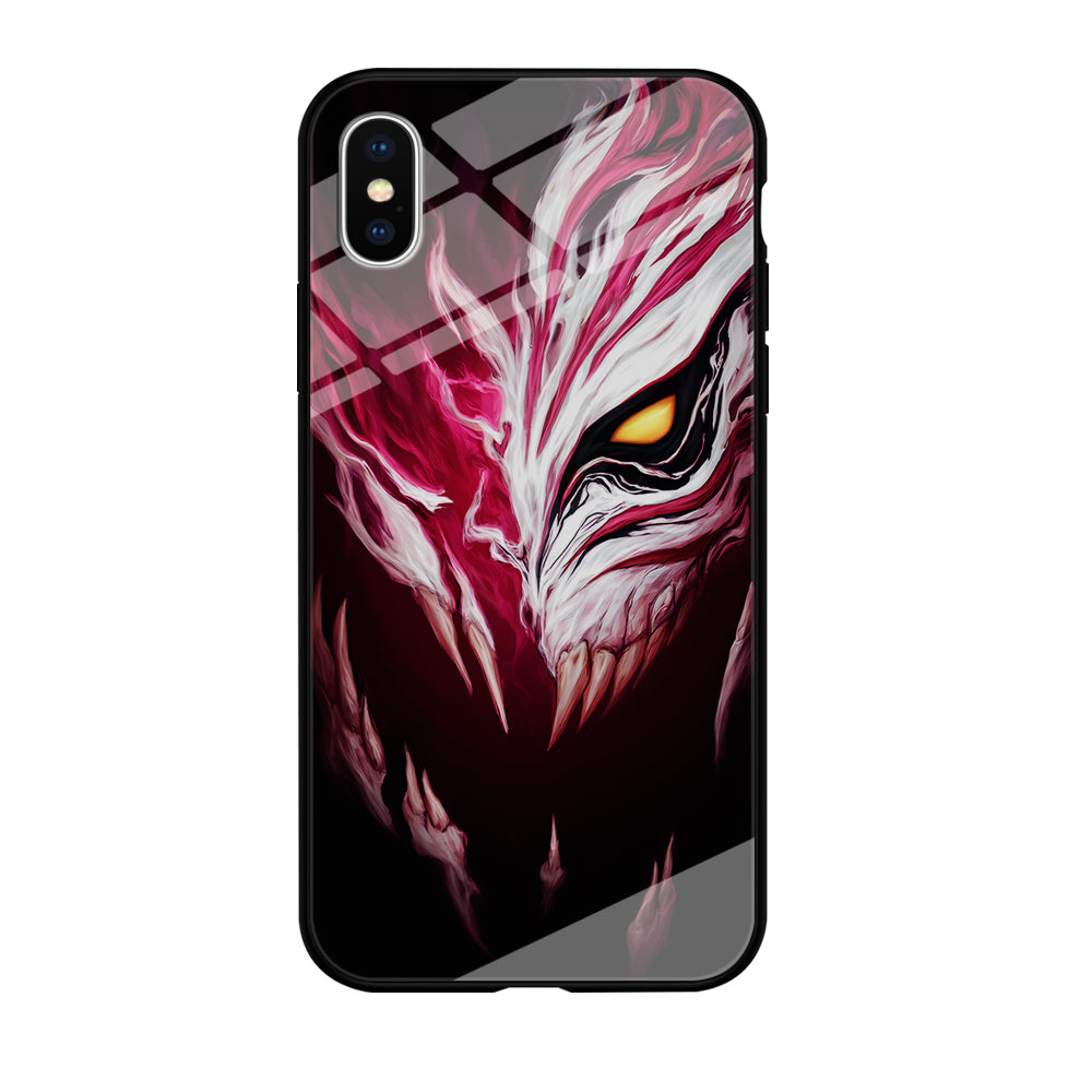 Bleach Hollow Mask Art iPhone X Case-Phone Case-Tempered Glass Case-Altracase