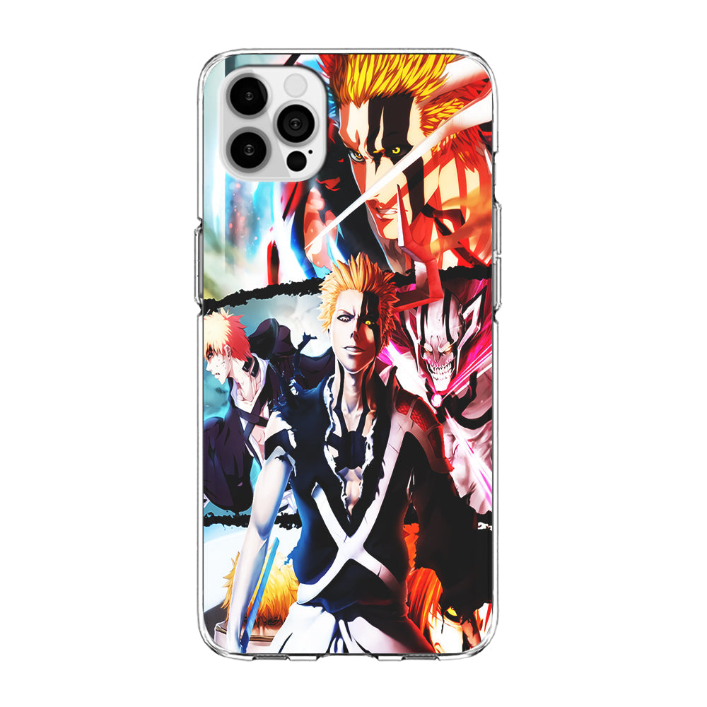 Bleach Ichigo Kurosaki Collage iPhone 13 Pro Case-Phone Case-Clear Soft Case-Altracase