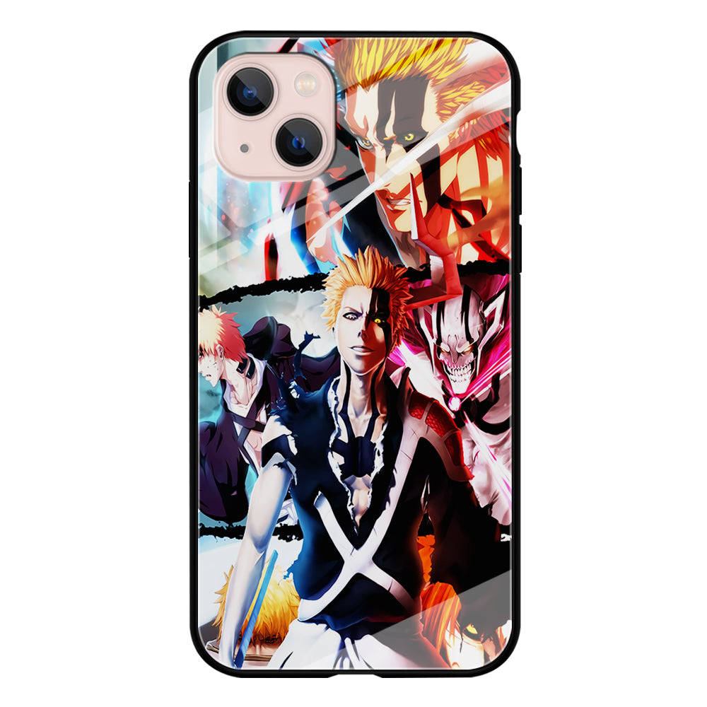 Bleach Ichigo Kurosaki Collage iPhone 13 Mini Case-Phone Case-Tempered Glass Case-Altracase