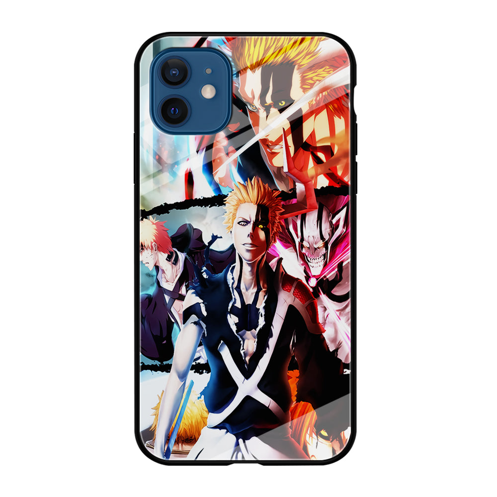 Bleach Ichigo Kurosaki Collage iPhone 12 Case-Phone Case-Tempered Glass Case-Altracase