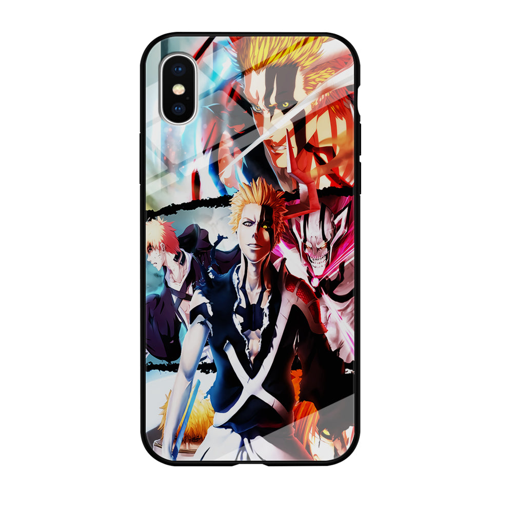 Bleach Ichigo Kurosaki Collage iPhone X Case-Phone Case-Tempered Glass Case-Altracase