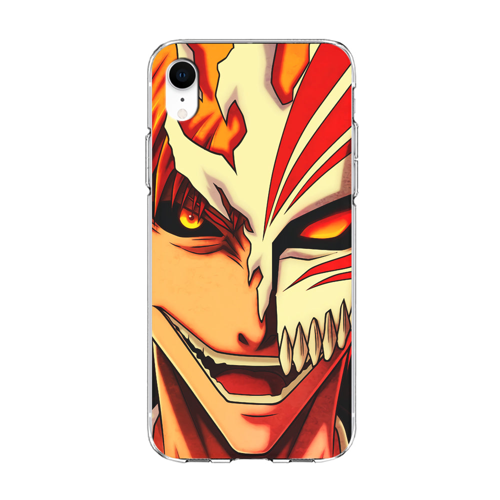 Bleach Ichigo Kurosaki Face iPhone XR Case-Phone Case-Clear Soft Case-Altracase