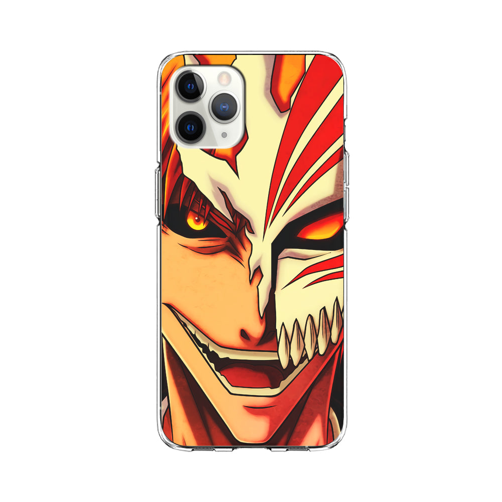 Bleach Ichigo Kurosaki Face iPhone 11 Pro Case-Phone Case-Clear Soft Case-Altracase