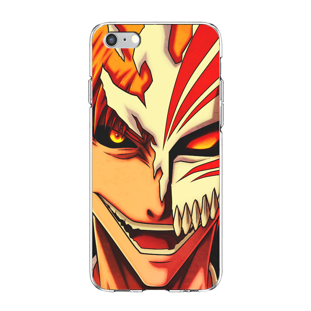 Bleach Ichigo Kurosaki Face iPhone 6 Plus | 6s Plus Case-Phone Case-Clear Soft Case-Altracase