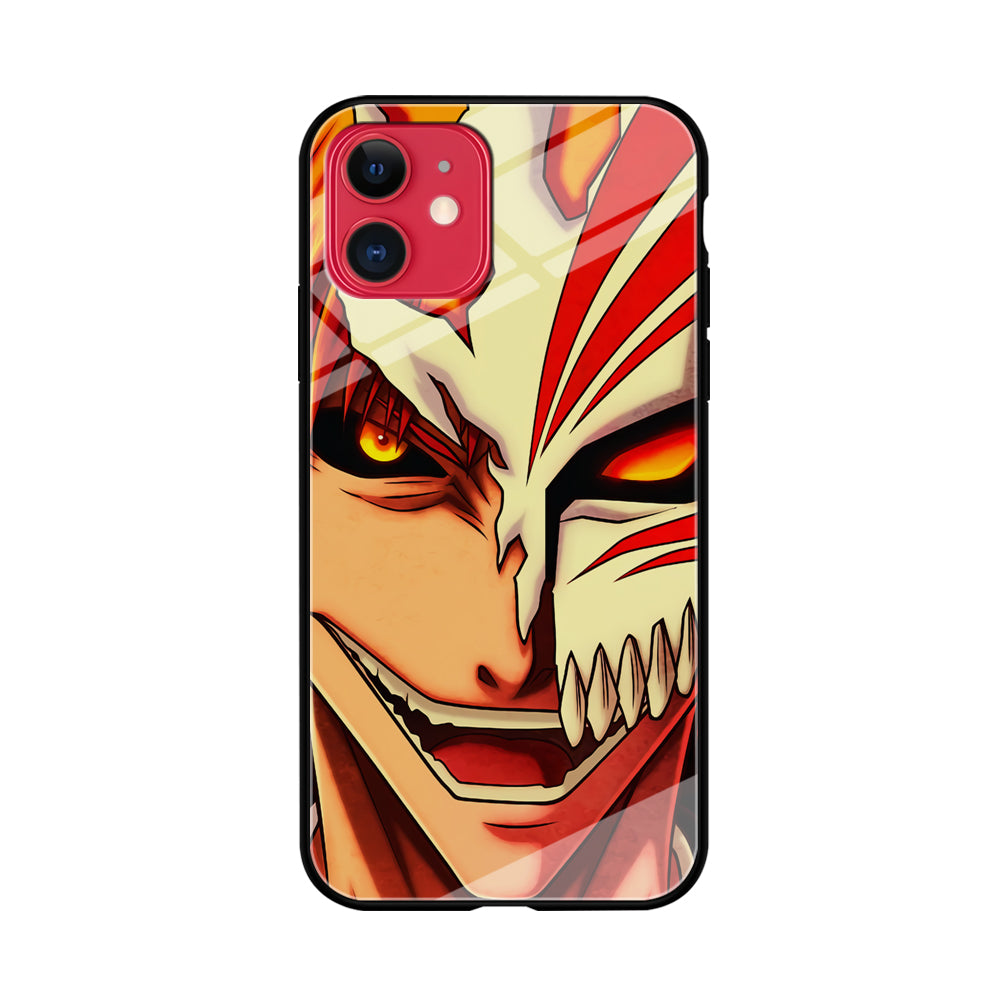 Bleach Ichigo Kurosaki Face iPhone 11 Case-Phone Case-Tempered Glass Case-Altracase