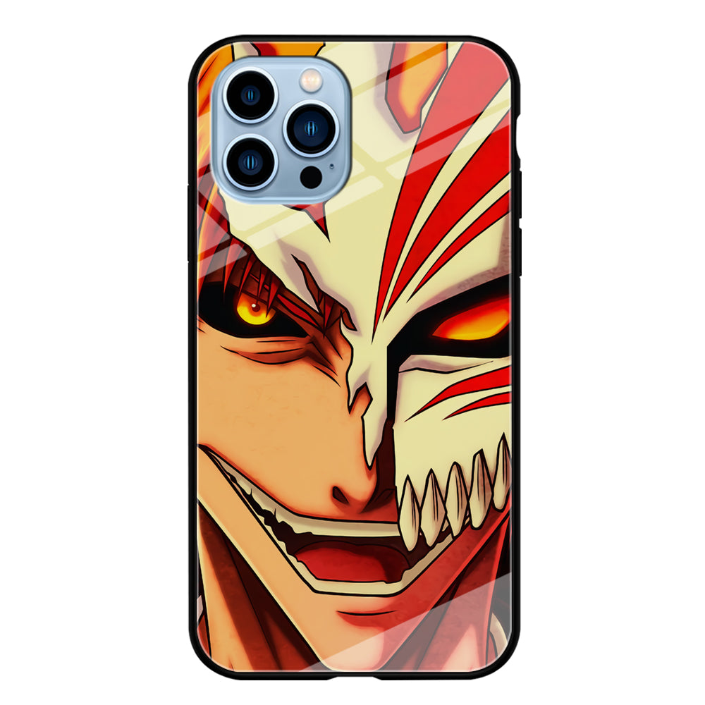 Bleach Ichigo Kurosaki Face iPhone 15 Pro Case-Phone Case-Tempered Glass Case-Altracase