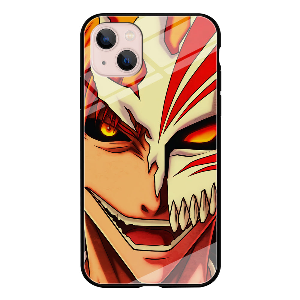 Bleach Ichigo Kurosaki Face iPhone 13 Case-Phone Case-Tempered Glass Case-Altracase