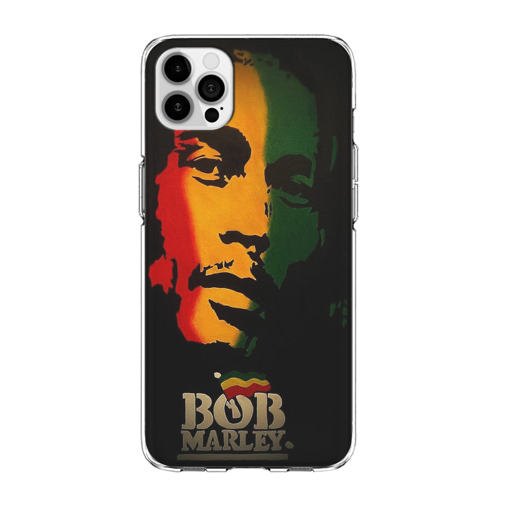 Bob Marley 002 iPhone 15 Pro Case-Phone Case-Clear Soft Case-Altracase