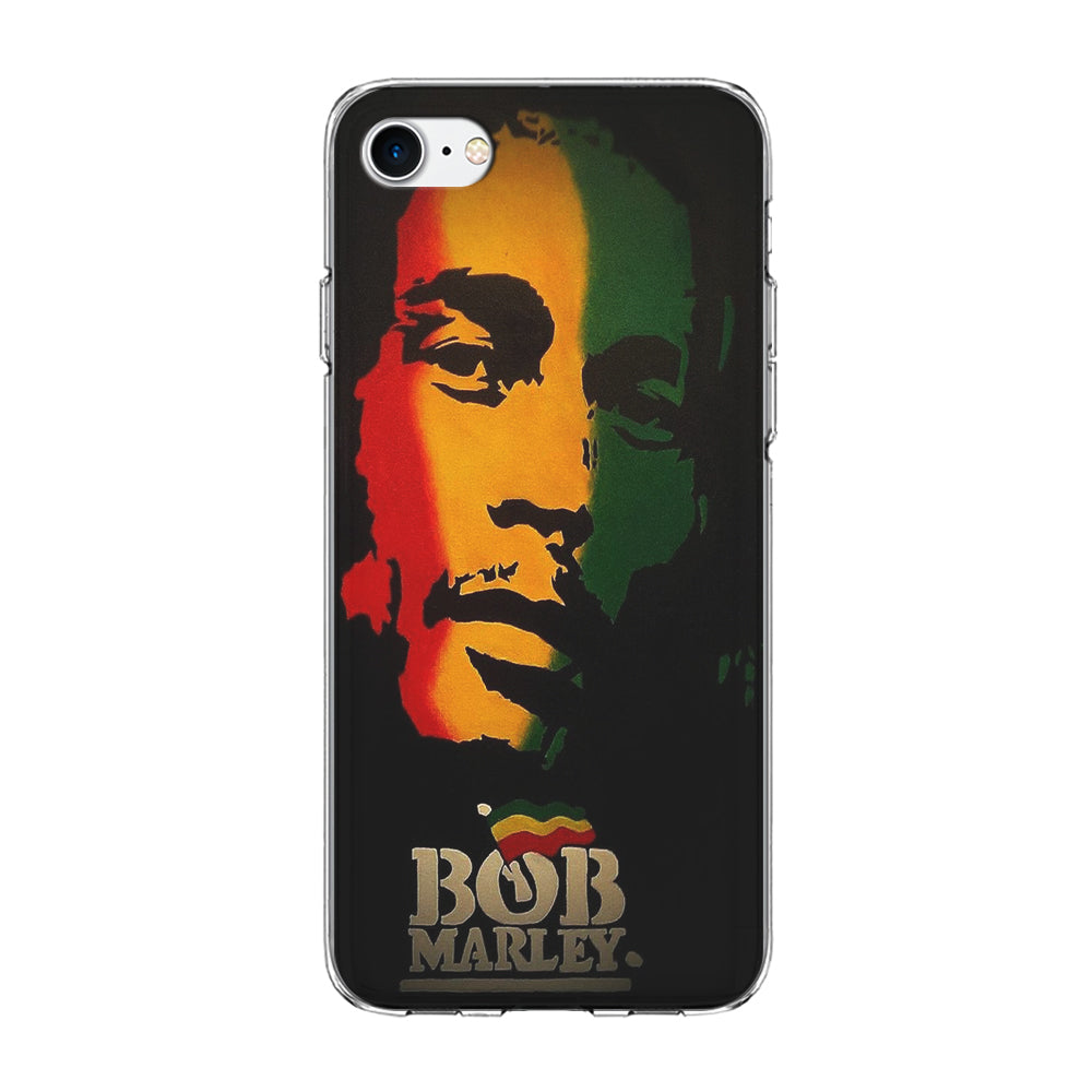 Bob Marley 002 iPhone 8 Case-Phone Case-Clear Soft Case-Altracase