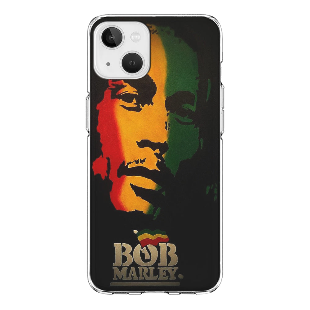 Bob Marley 002 iPhone 15 Case-Phone Case-Clear Soft Case-Altracase