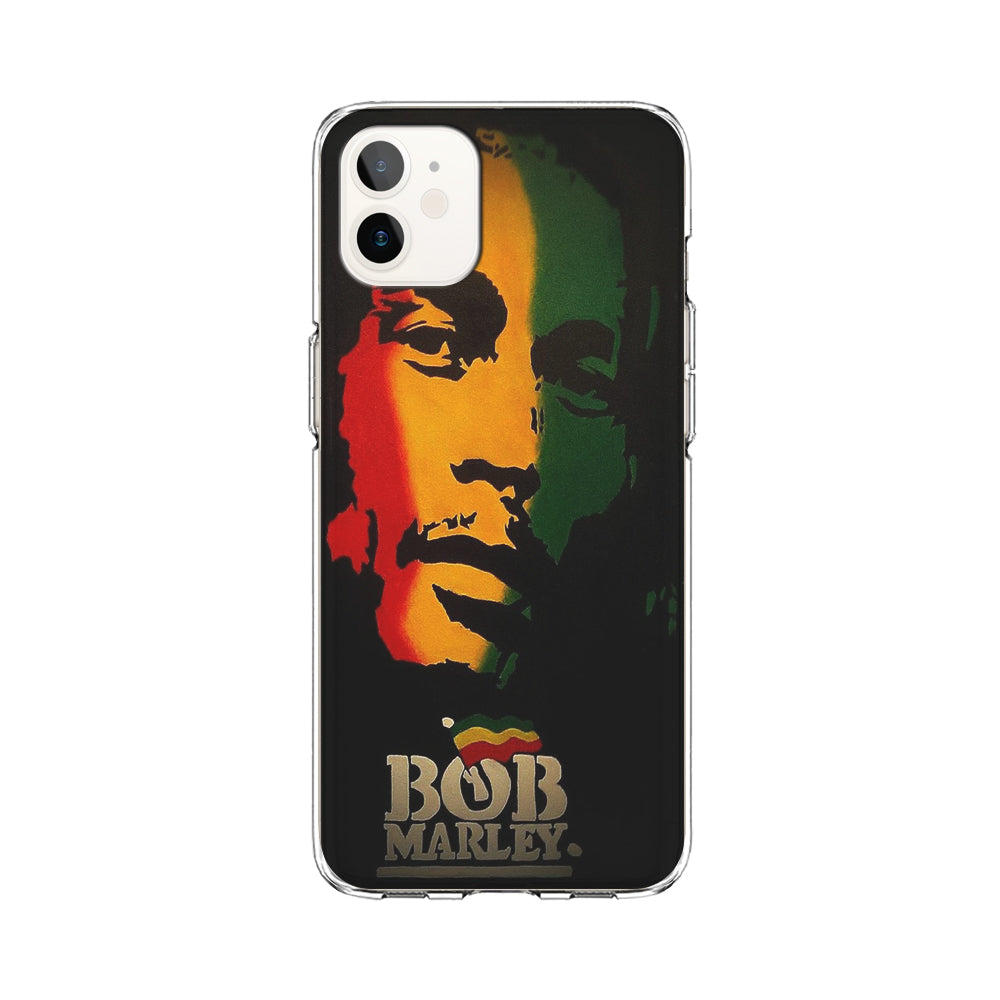 Bob Marley 002 iPhone 12 Case-Phone Case-Clear Soft Case-Altracase