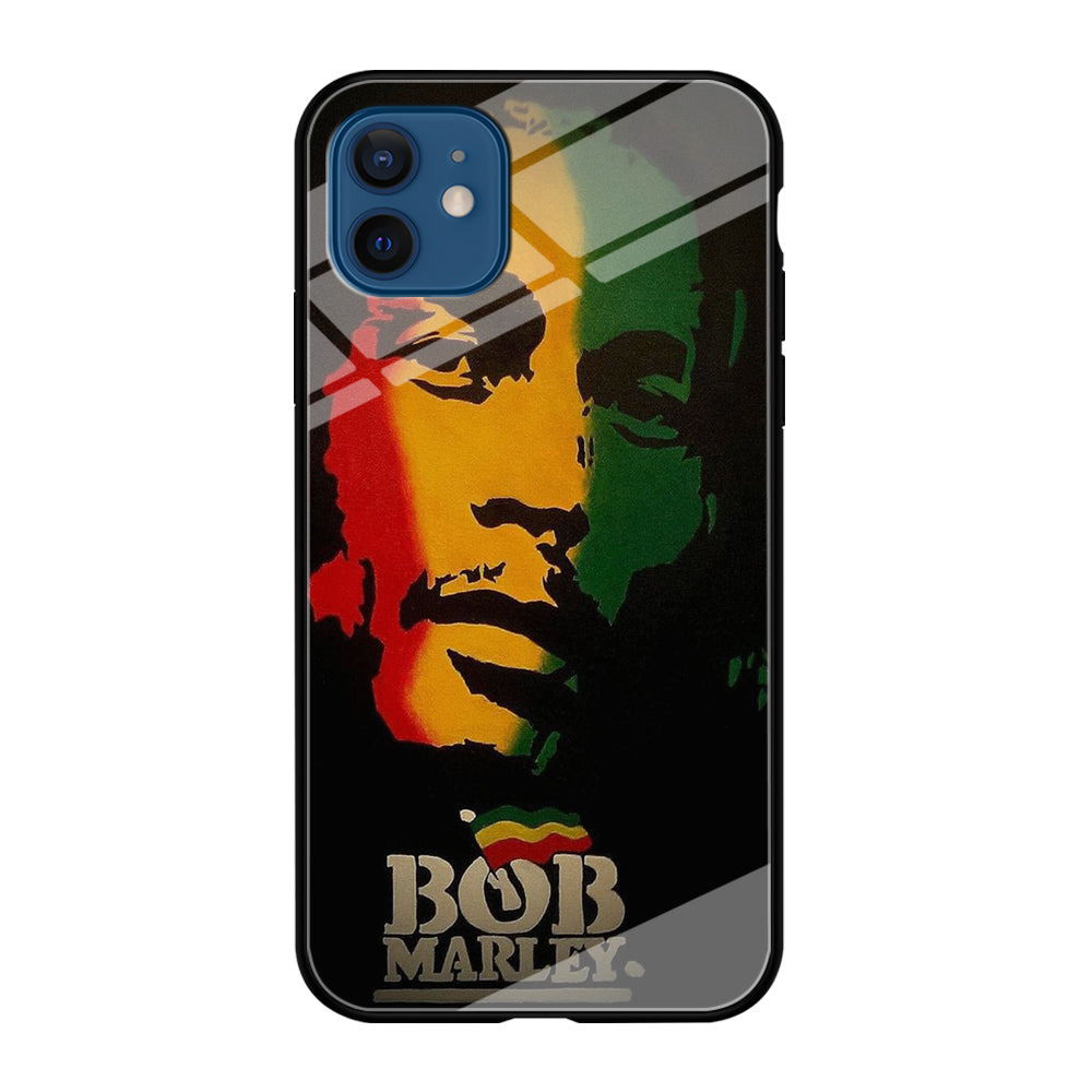 Bob Marley 002 iPhone 12 Mini Case-Phone Case-Tempered Glass Case-Altracase