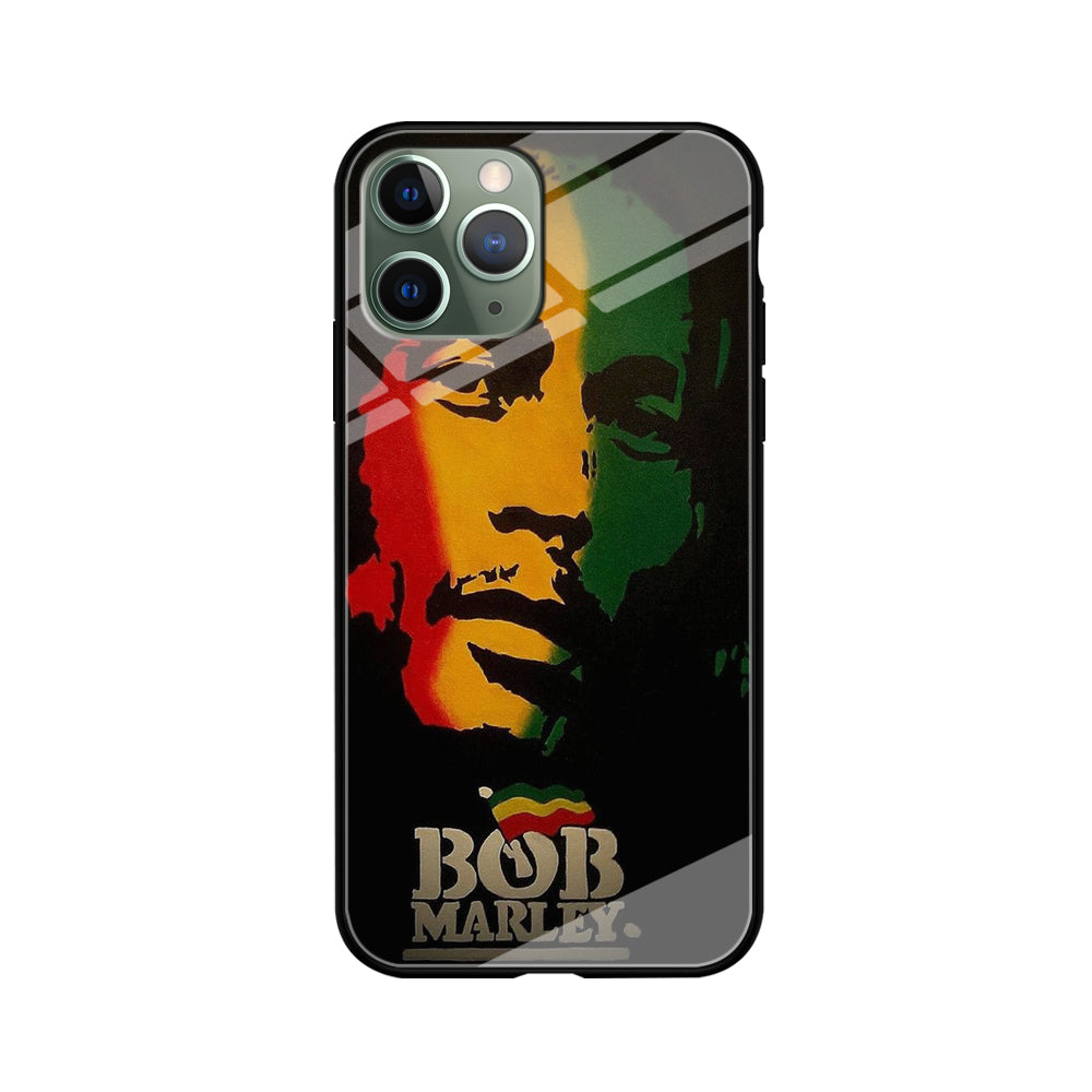 Bob Marley 002 iPhone 11 Pro Case-Phone Case-Tempered Glass Case-Altracase