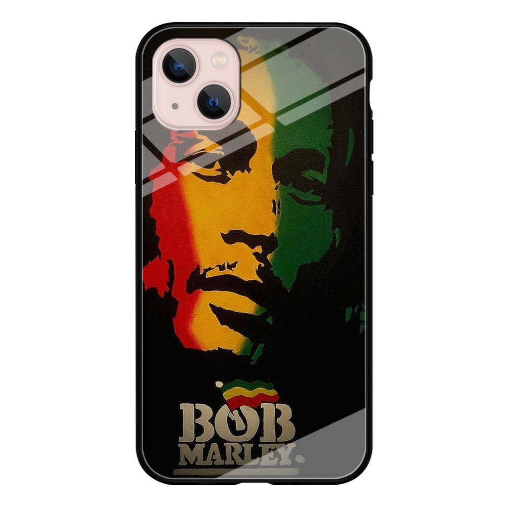 Bob Marley 002 iPhone 13 Case-Phone Case-Tempered Glass Case-Altracase