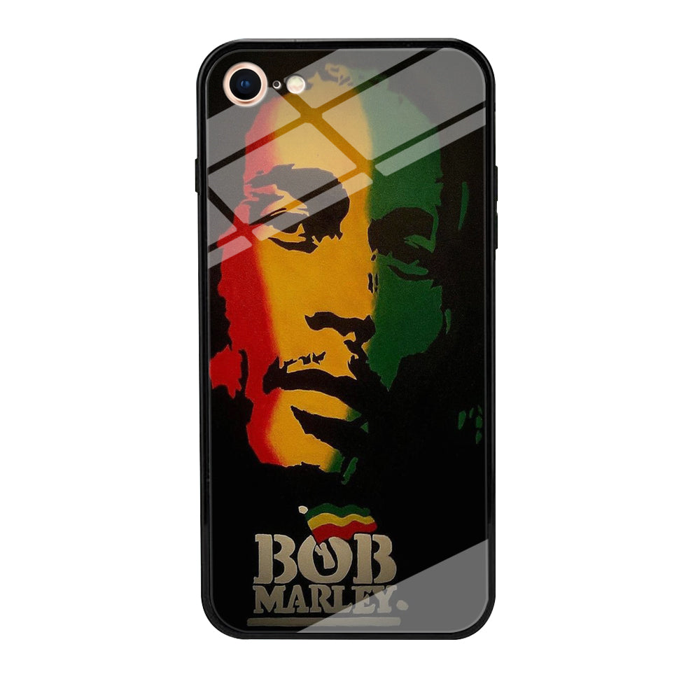 Bob Marley 002 iPhone 7 Case-Phone Case-Tempered Glass Case-Altracase