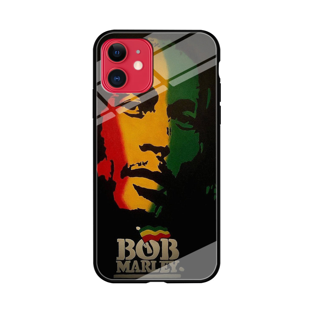 Bob Marley 002 iPhone 11 Case-Phone Case-Tempered Glass Case-Altracase