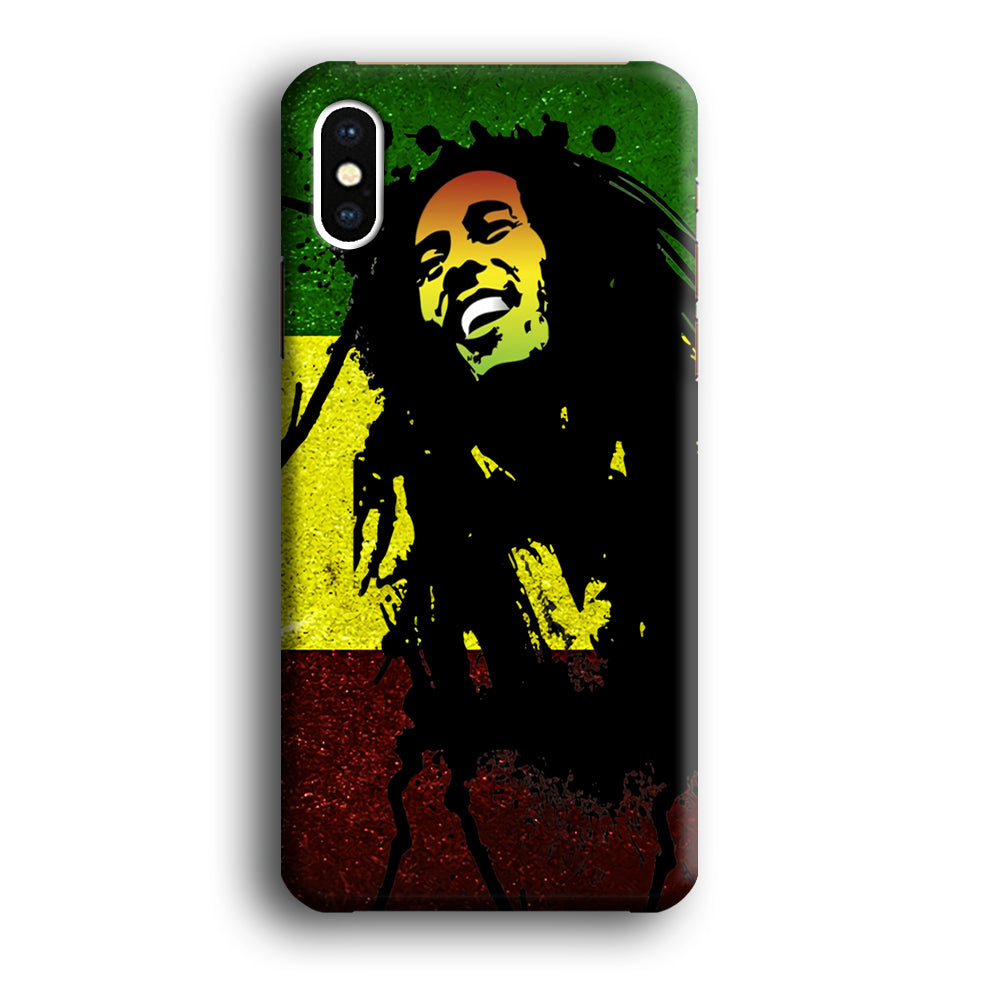 Bob Marley 003 iPhone X Case-Phone Case-3D Case-Altracase