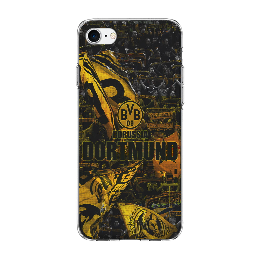 Borussia Dortmund Die Borussen iPhone SE 3 2022 Case-Phone Case-Clear Soft Case-Altracase