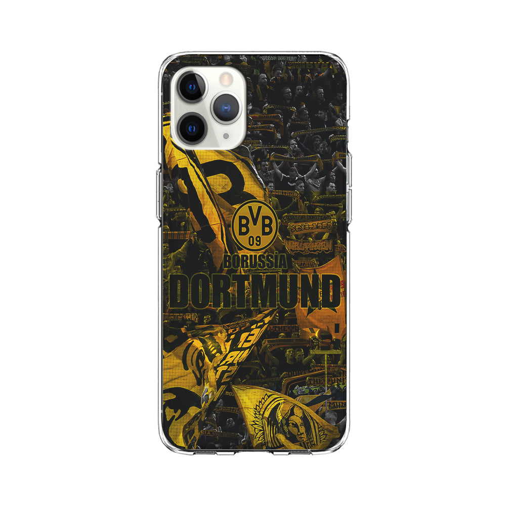 Borussia Dortmund Die Borussen iPhone 11 Pro Case-Phone Case-Clear Soft Case-Altracase