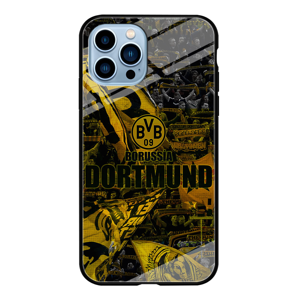 Borussia Dortmund Die Borussen iPhone 15 Pro Case-Phone Case-Tempered Glass Case-Altracase