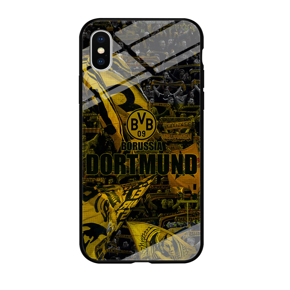 Borussia Dortmund Die Borussen iPhone Xs Case-Phone Case-Tempered Glass Case-Altracase