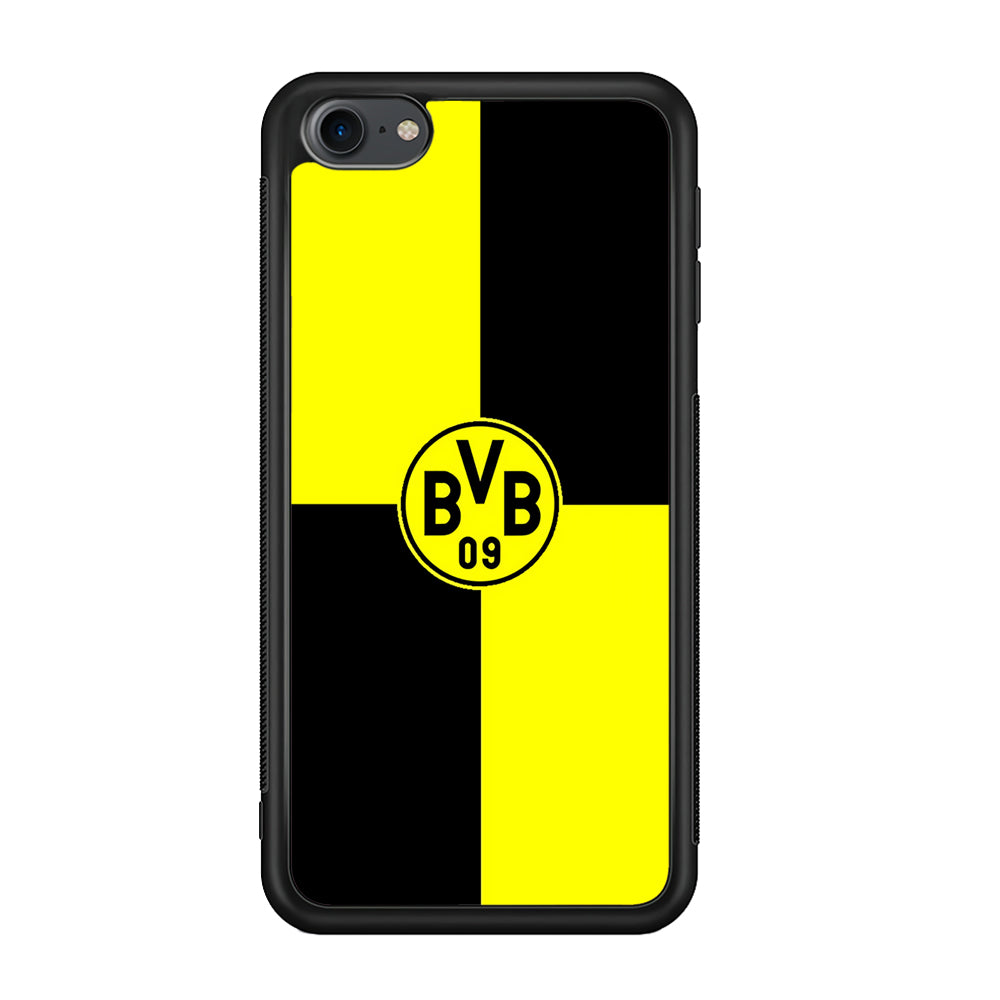 Borussia Dortmund Logo Club iPod Touch 6 Case-Phone Case-Rubber White (2D Case)-Altracase
