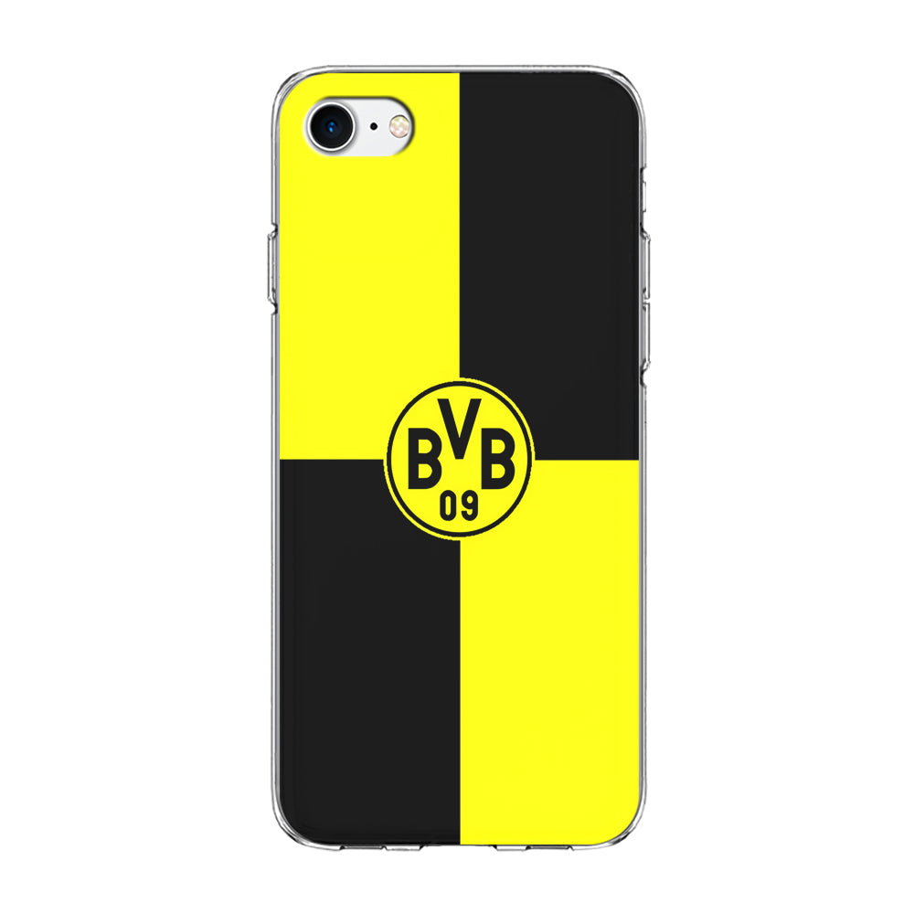 Borussia Dortmund Logo Club iPhone 7 Case-Phone Case-Clear Soft Case-Altracase