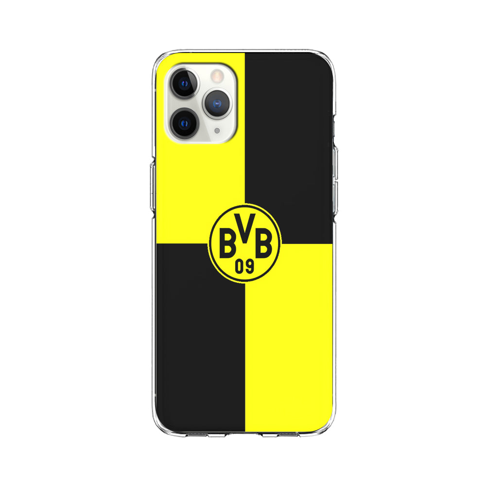 Borussia Dortmund Logo Club iPhone 11 Pro Max Case-Phone Case-Clear Soft Case-Altracase