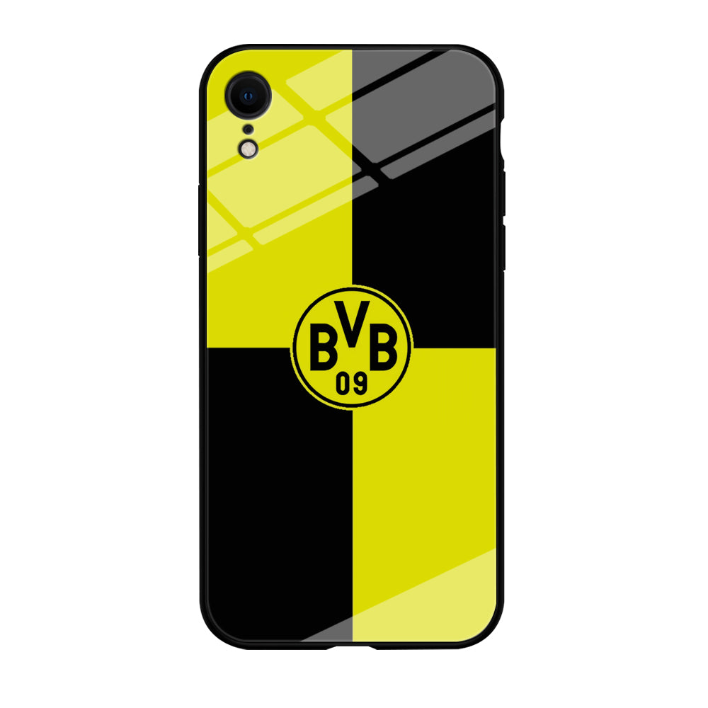 Borussia Dortmund Logo Club iPhone XR Case-Phone Case-Tempered Glass Case-Altracase