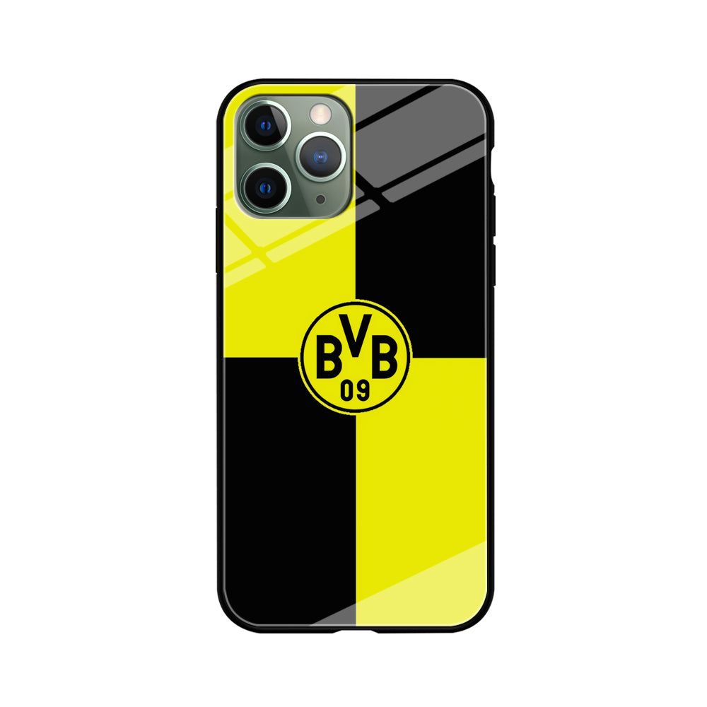 Borussia Dortmund Logo Club iPhone 11 Pro Max Case-Phone Case-Tempered Glass Case-Altracase