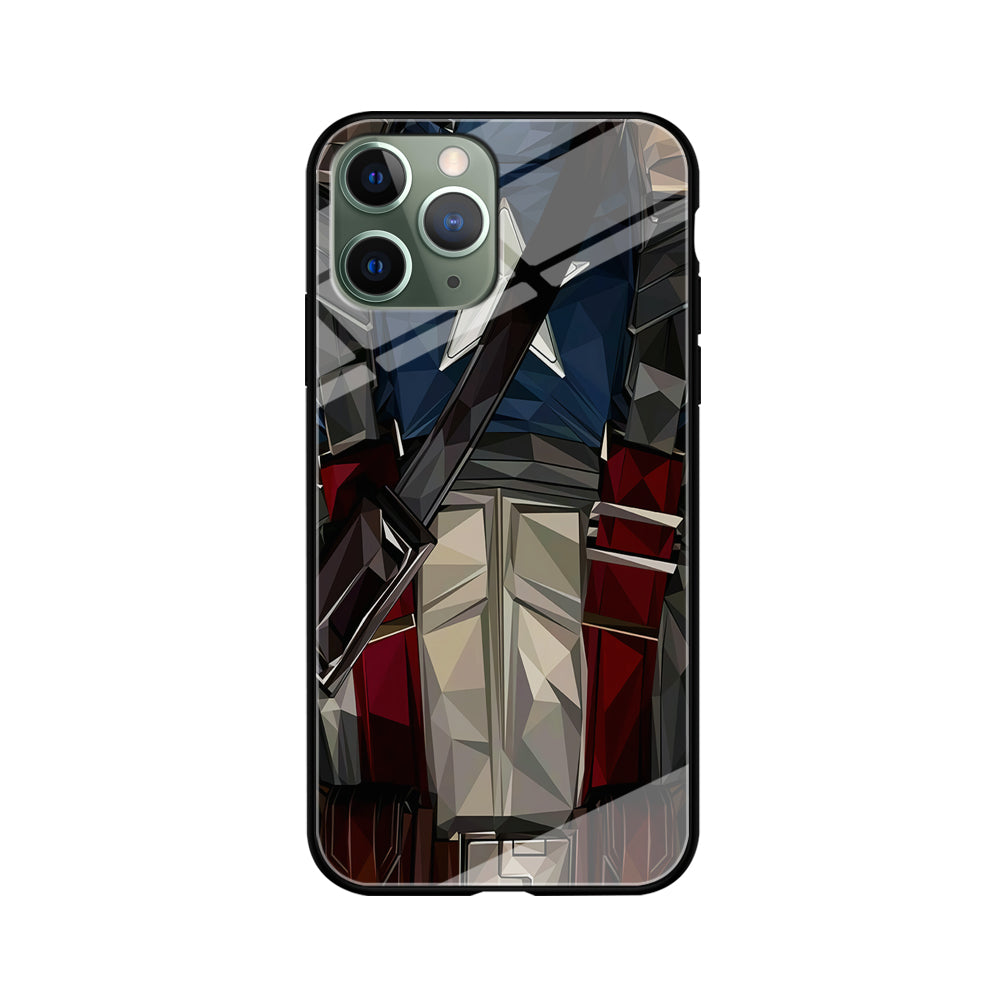 Captain America Costume Suit iPhone 11 Pro Max Case-Phone Case-Tempered Glass Case-Altracase