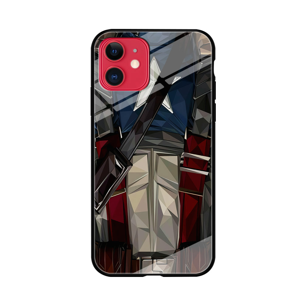 Captain America Costume Suit iPhone 11 Case-Phone Case-Tempered Glass Case-Altracase