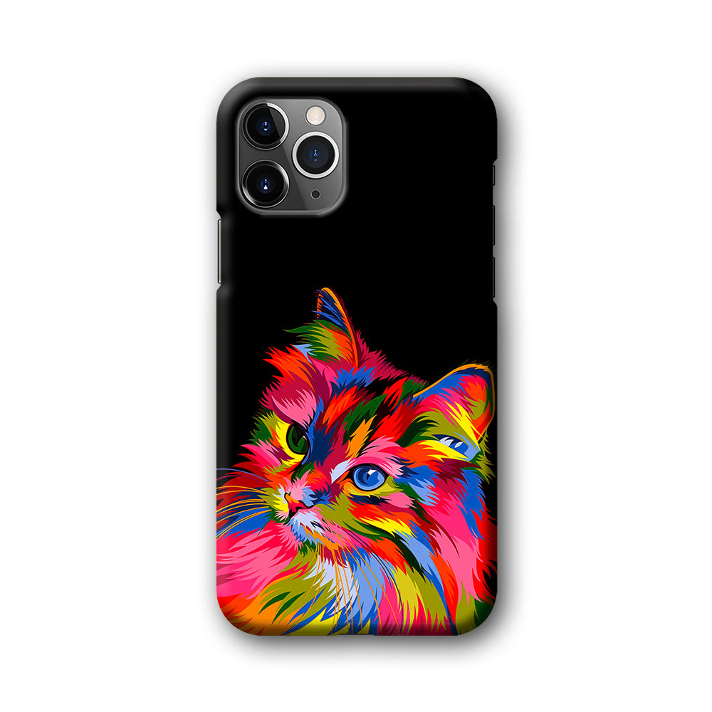 Cat Colorful Art Painting iPhone 11 Pro Case-Phone Case-3D Case-Altracase