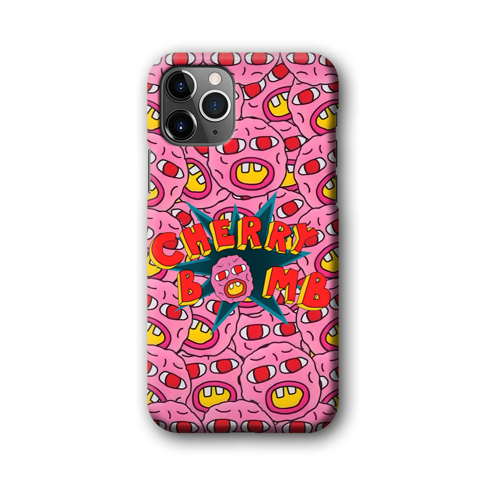 Cherry Bomb Face Sticker iPhone 11 Pro Case-Phone Case-3D Case-Altracase