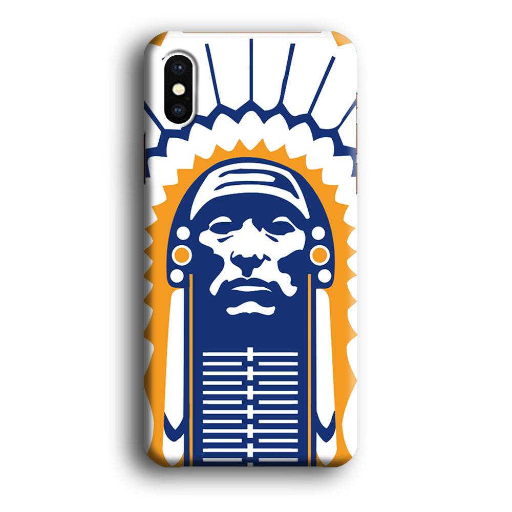 Chief Illiniwek Illinois iPhone X Case-Phone Case-3D Case-Altracase