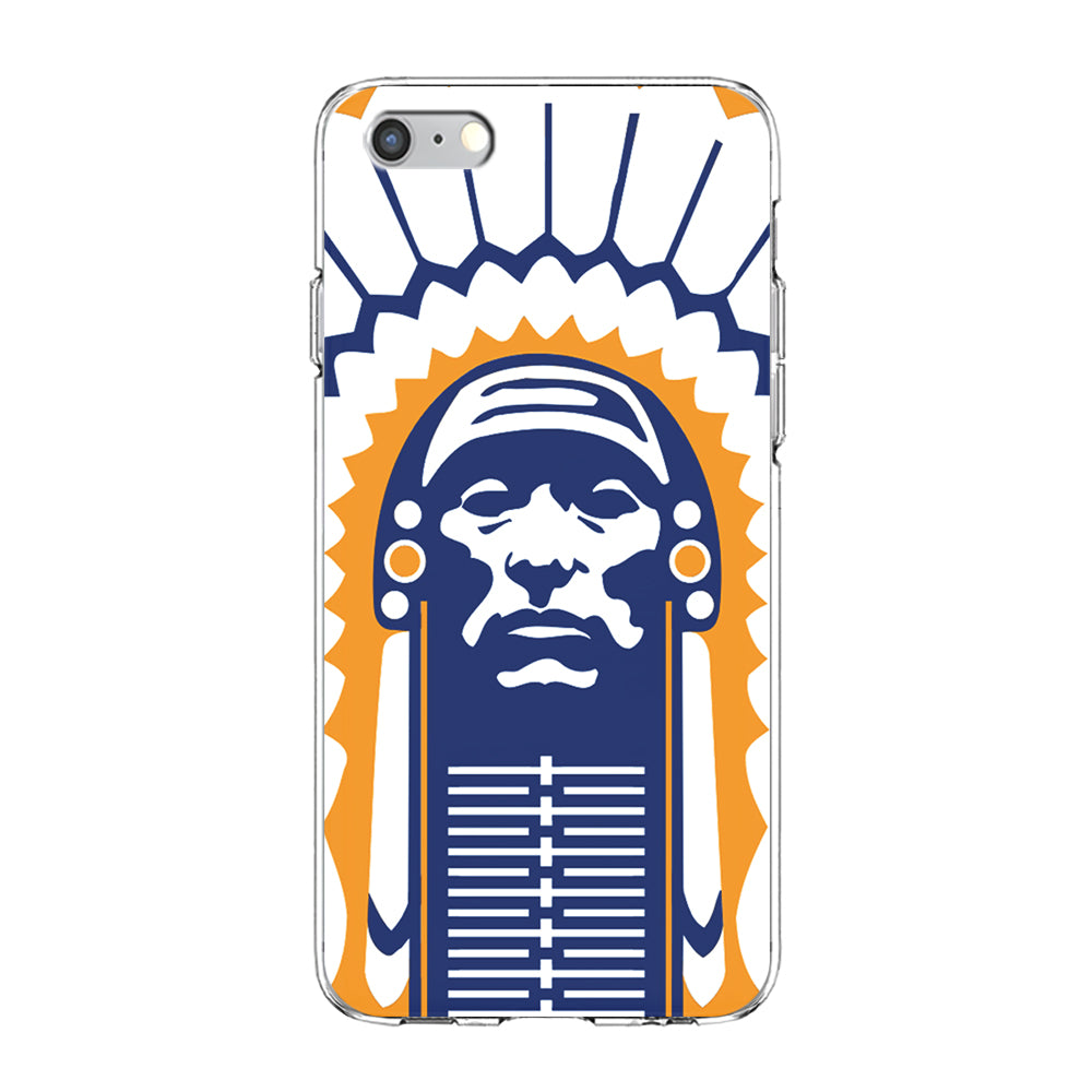 Chief Illiniwek Illinois iPhone 6 Plus | 6s Plus Case-Phone Case-Clear Soft Case-Altracase
