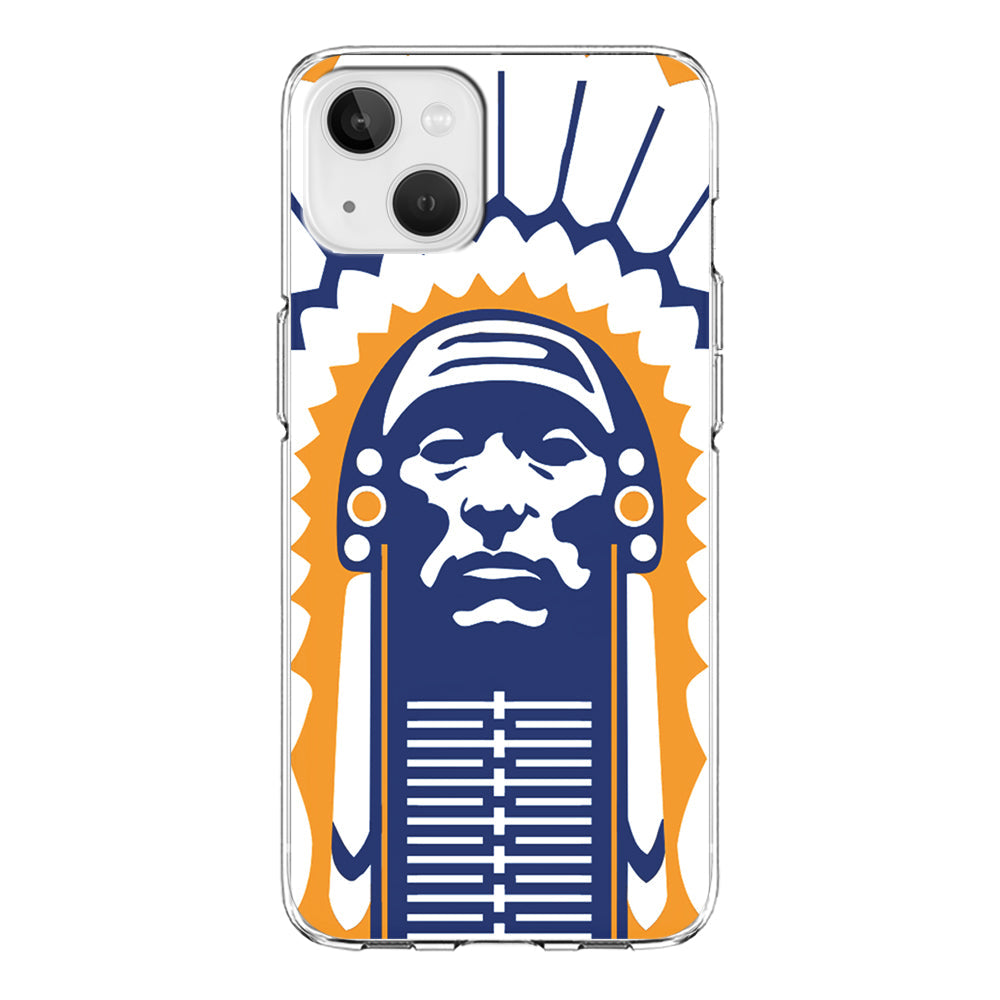 Chief Illiniwek Illinois iPhone 13 Case-Phone Case-Clear Soft Case-Altracase