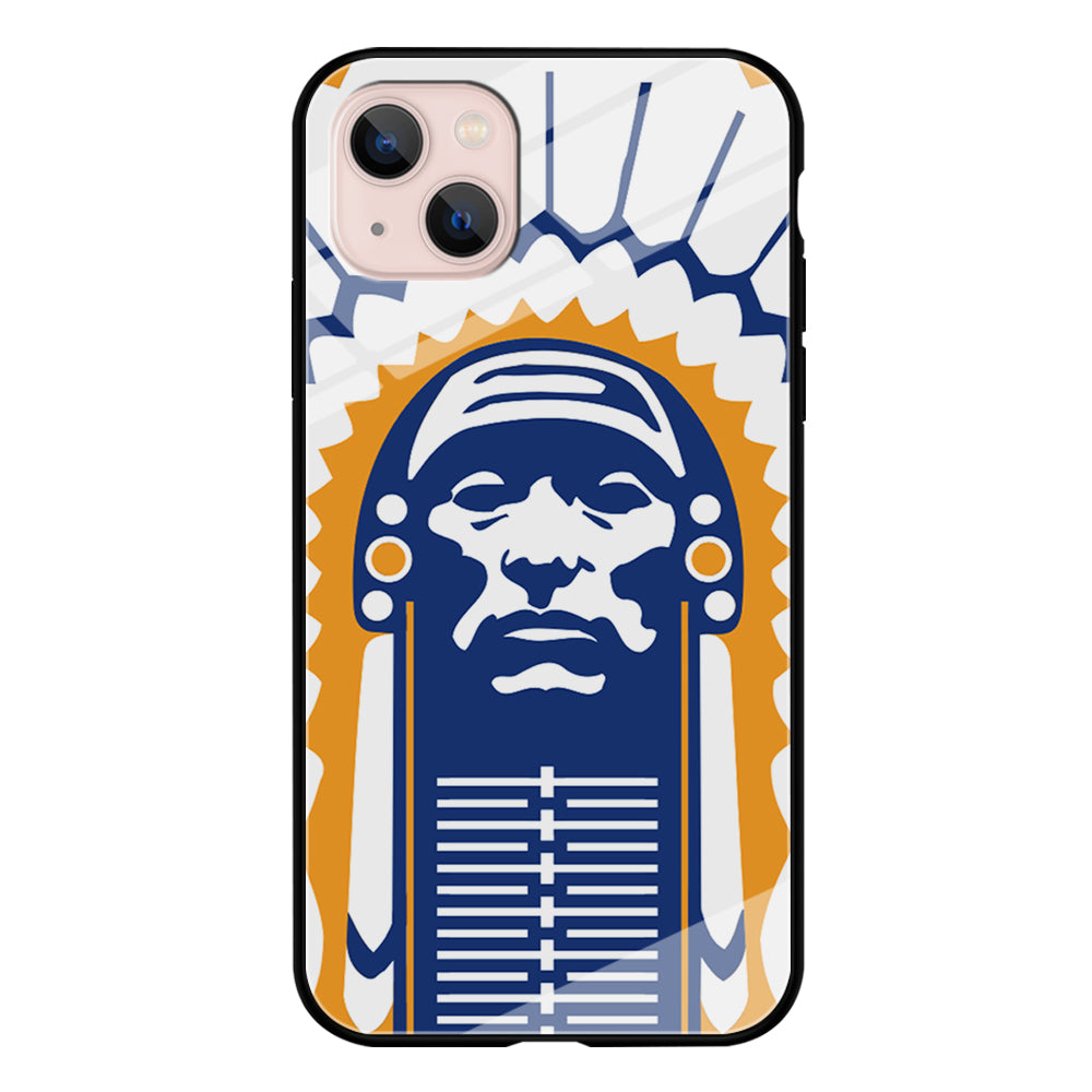 Chief Illiniwek Illinois iPhone 15 Case-Phone Case-Tempered Glass Case-Altracase