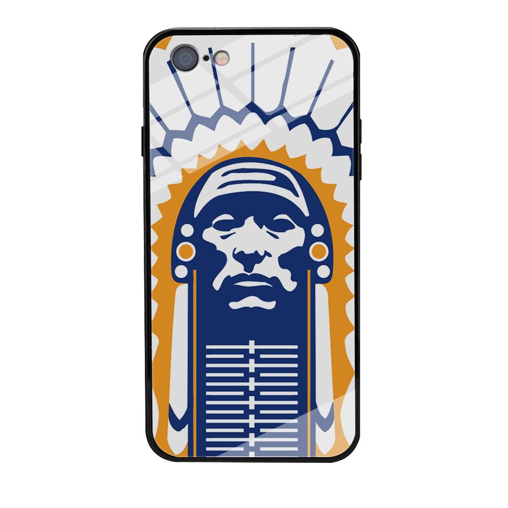 Chief Illiniwek Illinois iPhone 6 | 6s Case-Phone Case-Tempered Glass Case-Altracase