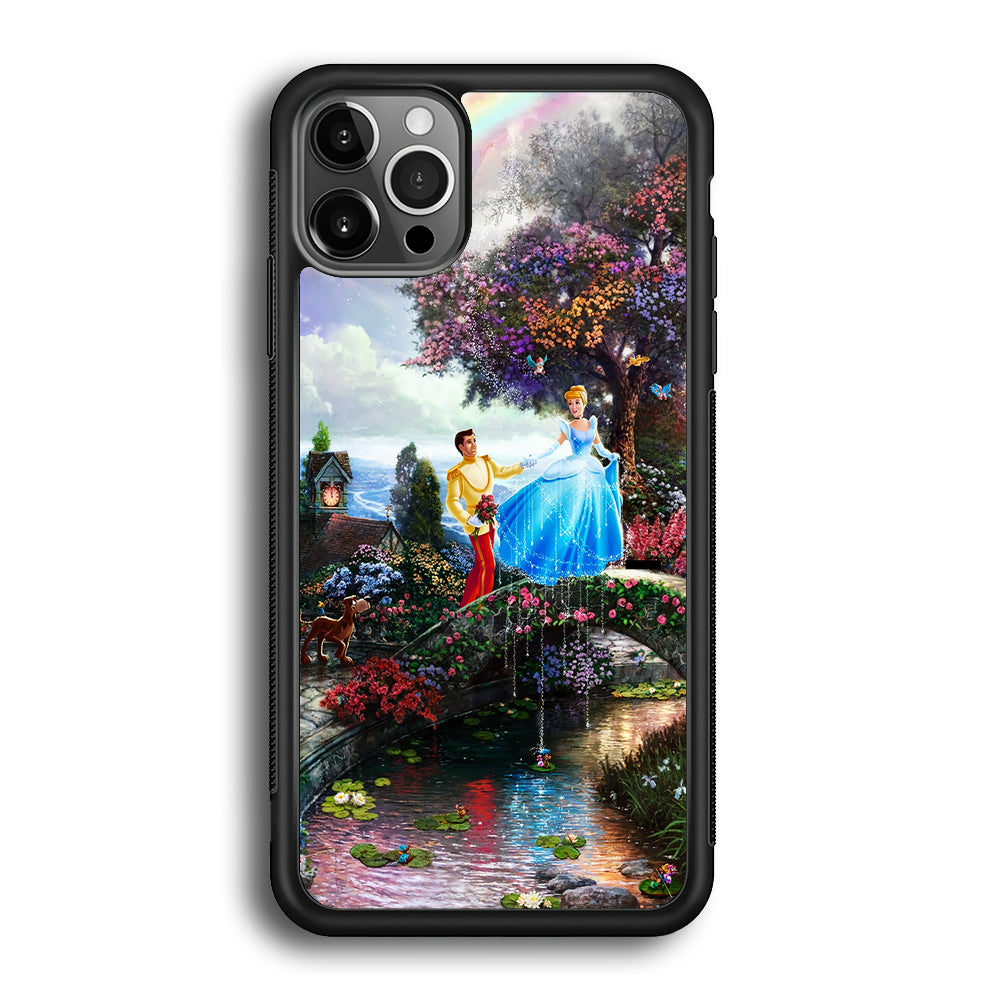 Cinderella Wishes Upon A Dream iPhone 12 Pro Max Case-Phone Case-Rubber Black (2D Case)-Altracase
