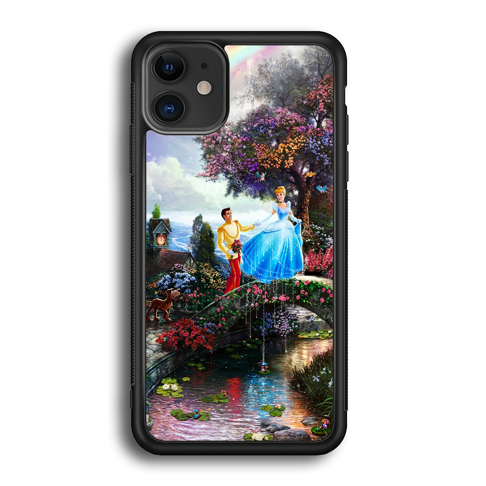 Cinderella Wishes Upon A Dream iPhone 12 Case-Phone Case-Rubber Black (2D Case)-Altracase