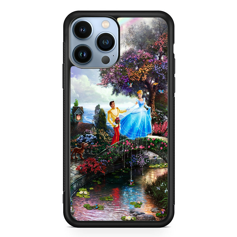 Cinderella Wishes Upon A Dream iPhone 15 Pro Max Case-Phone Case-Rubber Black (2D Case)-Altracase