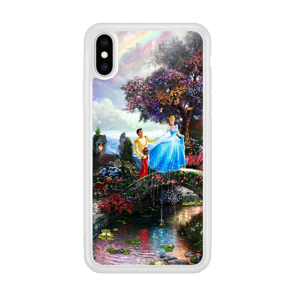 Cinderella Wishes Upon A Dream iPhone X Case-Phone Case-Rubber White (2D Case)-Altracase