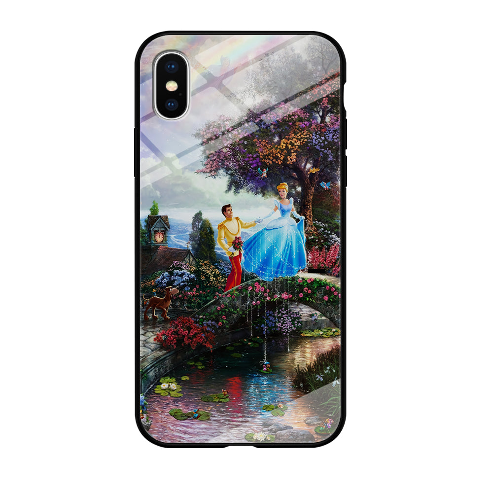 Cinderella Wishes Upon A Dream iPhone X Case-Phone Case-Tempered Glass Case-Altracase