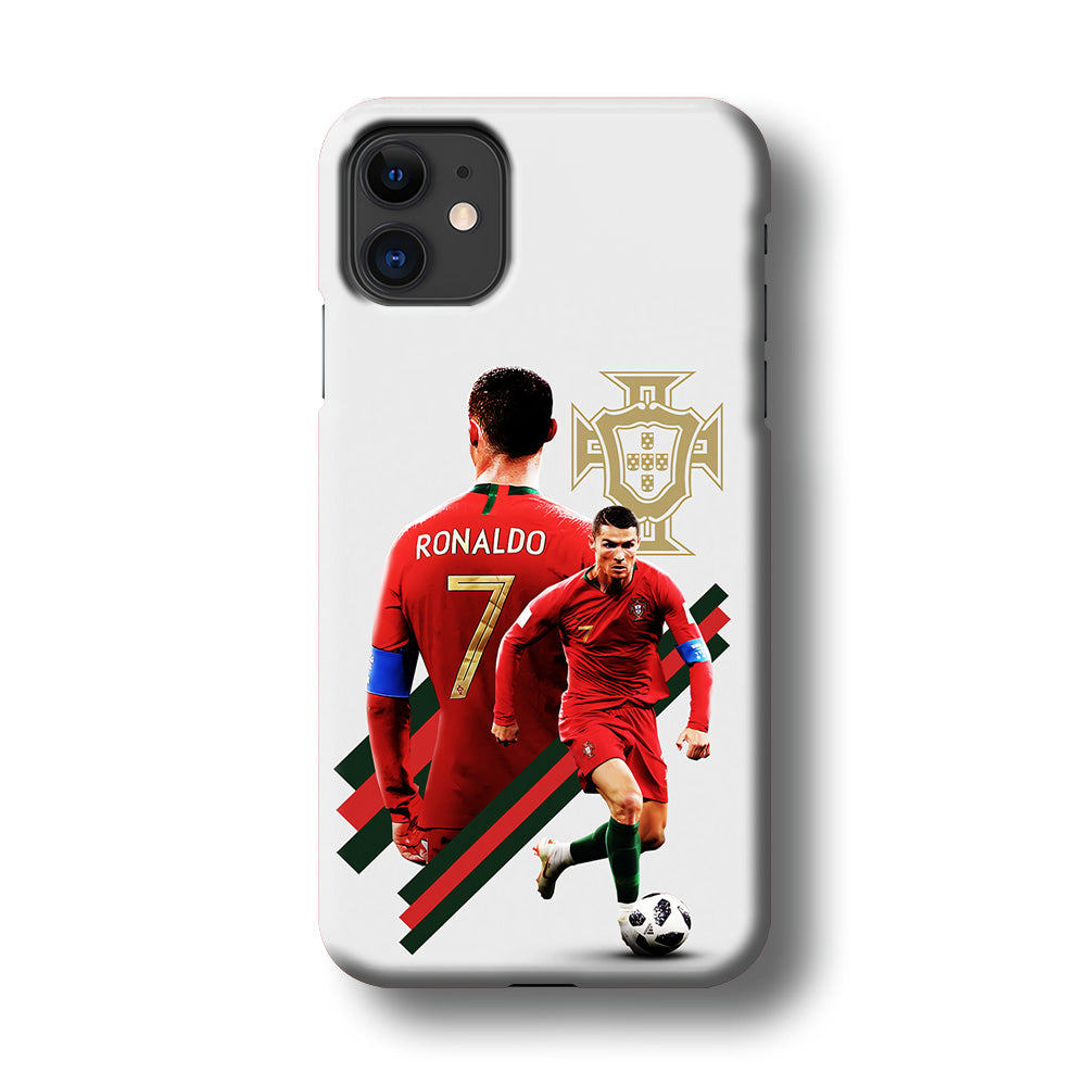 Cristiano Ronaldo Portugal iPhone 11 Case-Phone Case-3D Case-Altracase