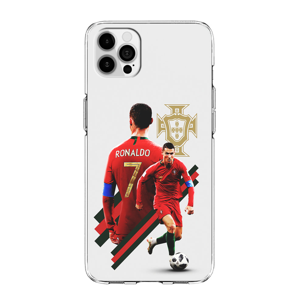 Cristiano Ronaldo Portugal iPhone 15 Pro Max Case-Phone Case-Clear Soft Case-Altracase