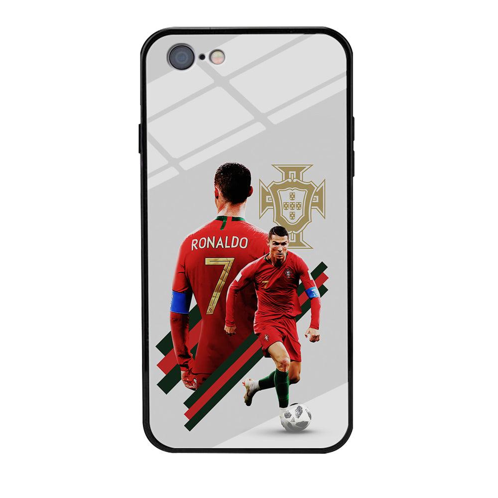 Cristiano Ronaldo Portugal iPhone 6 | 6s Case-Phone Case-Tempered Glass Case-Altracase