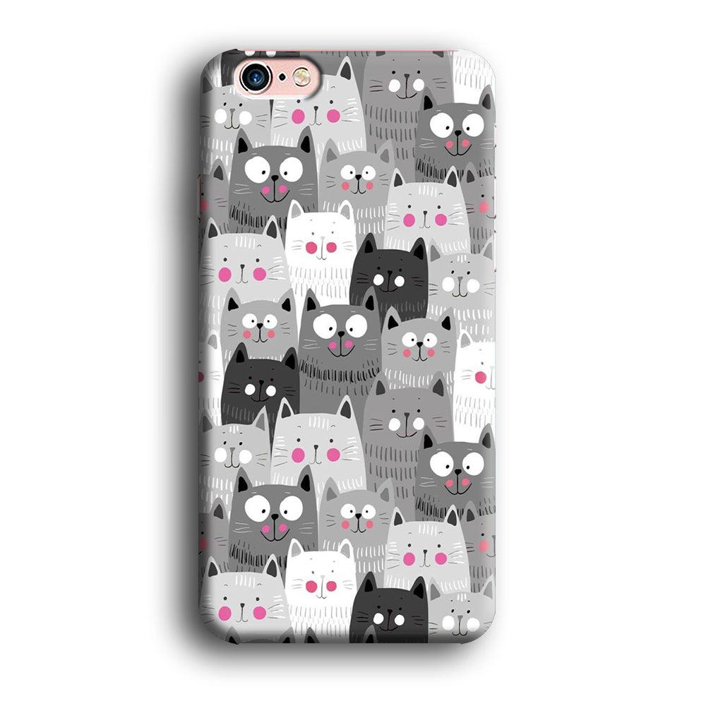 Cute Cat 001 iPhone 6 | 6s Case-Phone Case-3D Case-Altracase